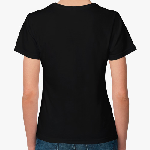 Женская футболка Череп с бантиком купить на Printdirect.ru | 240722-56