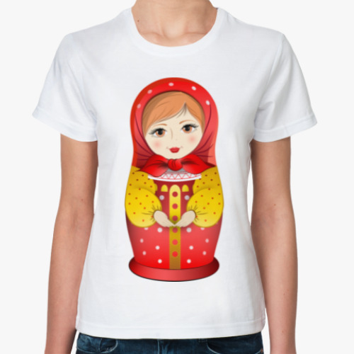 Классическая футболка Матрешка
