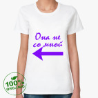 Женская футболка органик