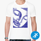 Мужская спортивная футболка