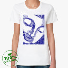 Женская футболка органик