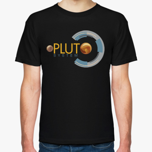 Футболка с принтом Pluto System (Дизайн: Omega)