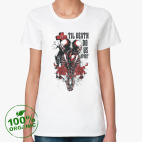 Женская футболка органик