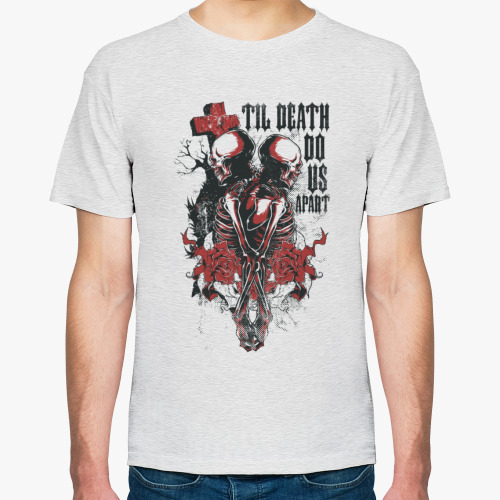 Футболка с принтом Til Death Do Us Apart