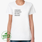 Женская футболка органик