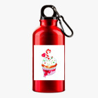 Металлическая бутылка 400 мл UV-DTF