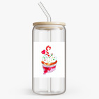 Банка с бамбуковой крышкой