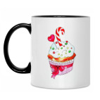 Кружка двухцветная