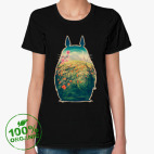 Женская футболка органик