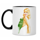 Кружка двухцветная