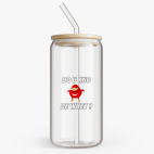 Банка с бамбуковой крышкой