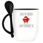 Кружка с ложкой