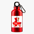 Металлическая бутылка 400 мл UV-DTF