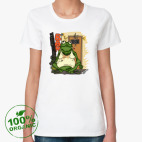 Женская футболка органик