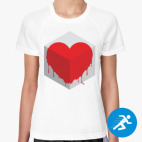 Женская спортивная футболка