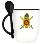 Кружка с ложкой