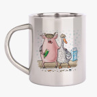 Кружка металлическая