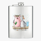 Фляжка стальная