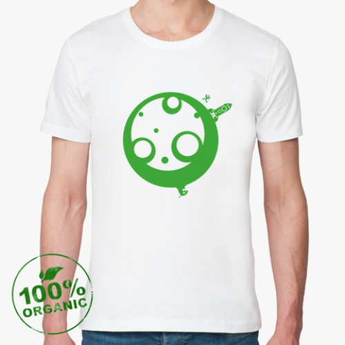 Футболка из органик-хлопка с принтом  MotM