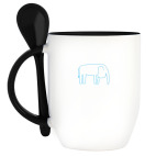 Кружка с ложкой