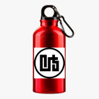 Металлическая бутылка 400 мл UV-DTF