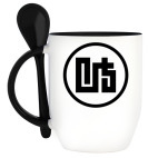 Кружка с ложкой