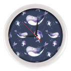 Подводный узор с китами