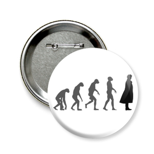 Значок 58мм Sherlock Evolution
