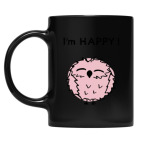 Кружка цветная UV-DTF