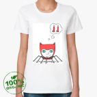 Женская футболка органик