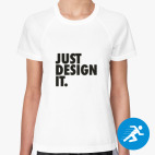 Женская спортивная футболка