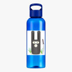 Прозрачная спортивная бутылка