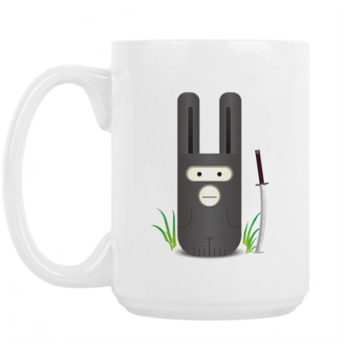 Кружка с принтом Ниндзаяц