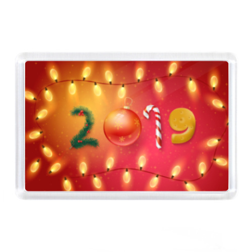 Магнит Новый год 2019