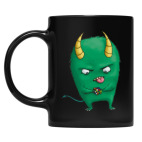 Кружка цветная UV-DTF