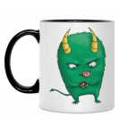 Кружка двухцветная