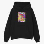 Толстовка худи оверсайз