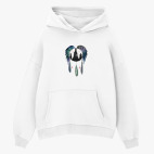 Толстовка худи оверсайз