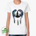 Женская футболка органик