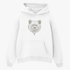 Толстовка худи оверсайз