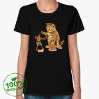 Женская футболка органик