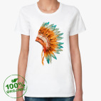 Женская футболка органик