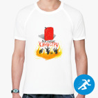 Мужская спортивная футболка