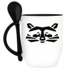 Кружка с ложкой