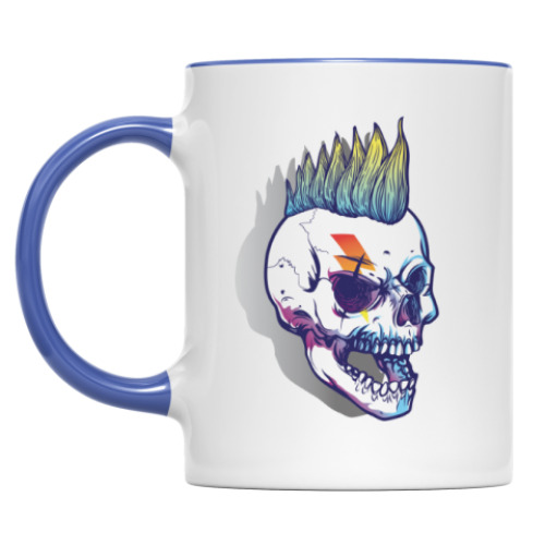 Кружка с принтом Панк