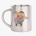 Кружка металлическая