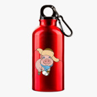 Металлическая бутылка 400 мл UV-DTF