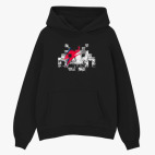 Толстовка худи оверсайз