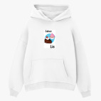 Толстовка худи оверсайз