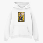 Толстовка худи оверсайз